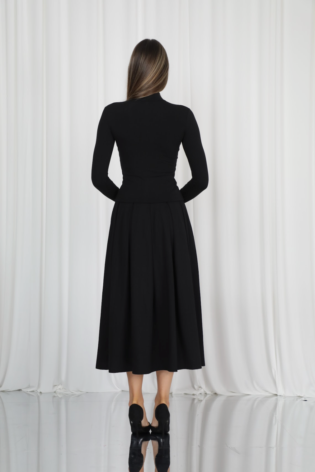 Fletcher Pleated Skirt