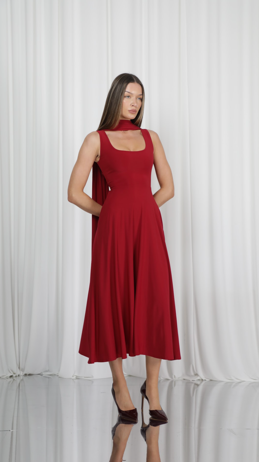 Juni Reversible Maxi Dress