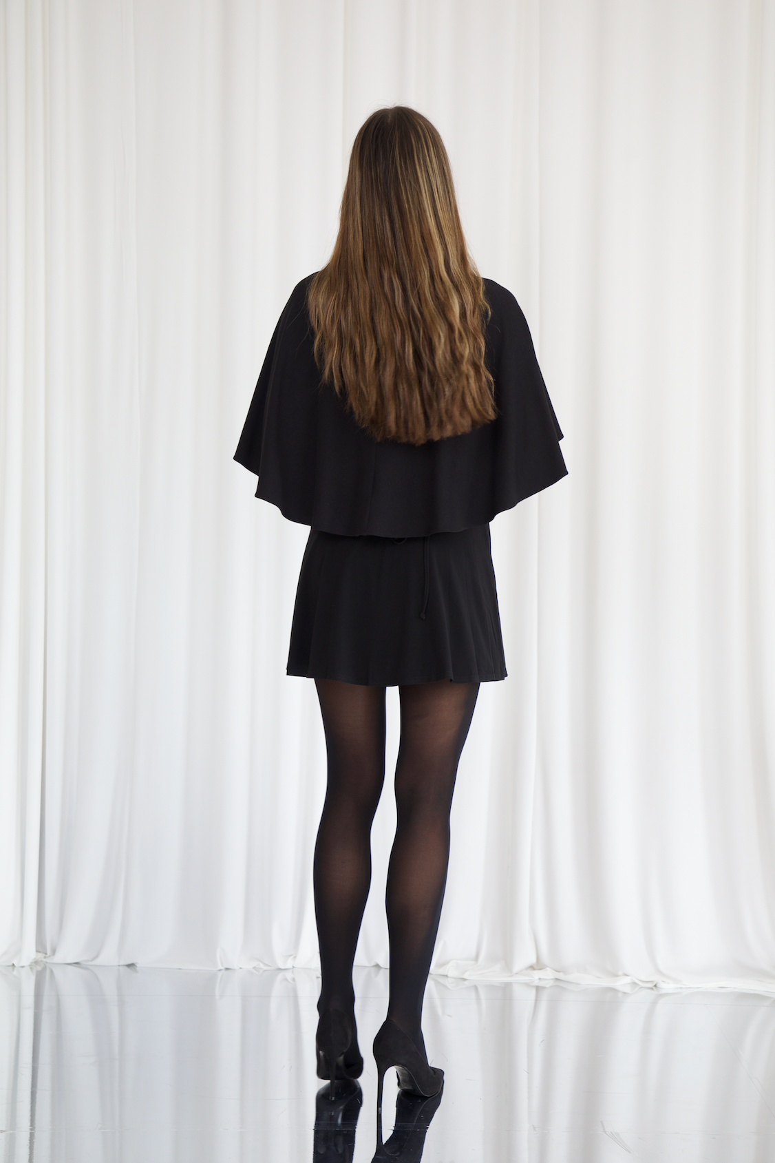 Short Drape Cape
