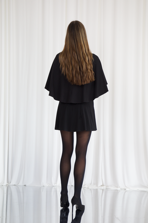 Short Drape Cape