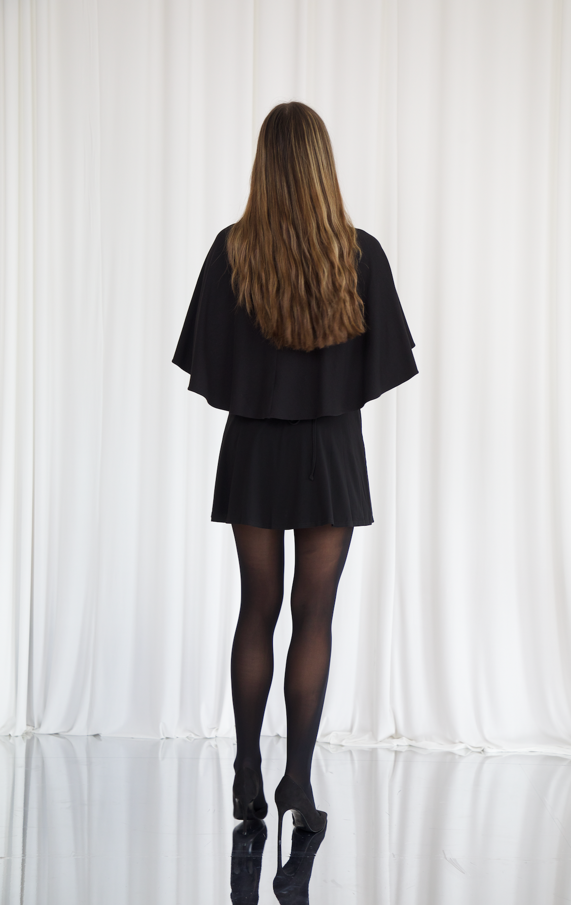 Short Drape Cape