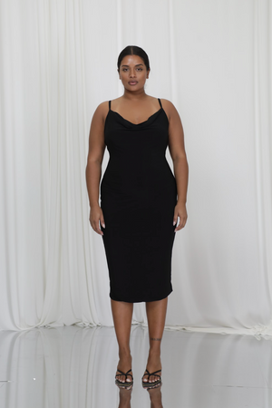 Dorset Drape Dress with Built-In Bra