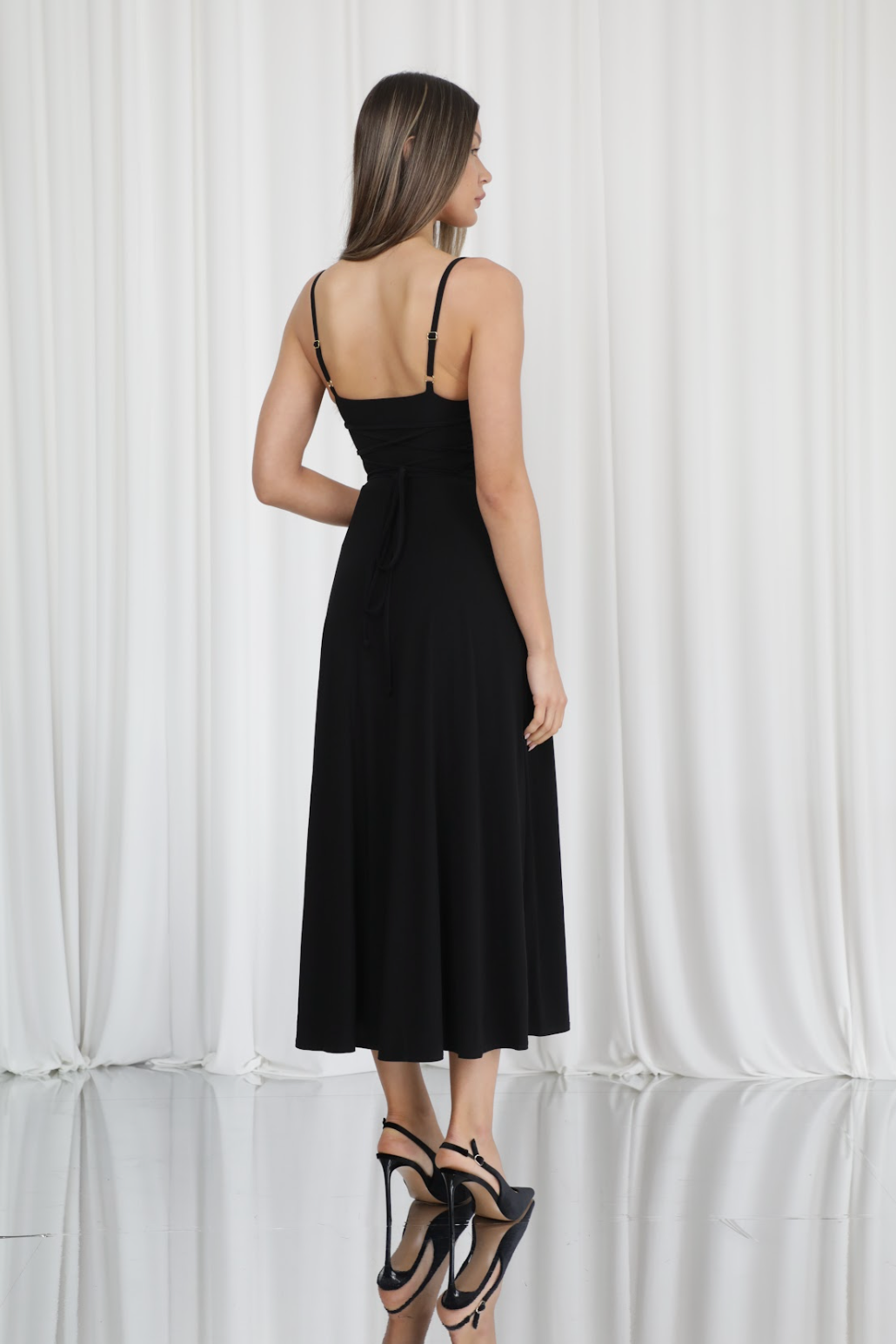 Lulah Drape Maxi Dress