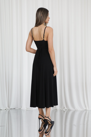 Lulah Drape Maxi Dress