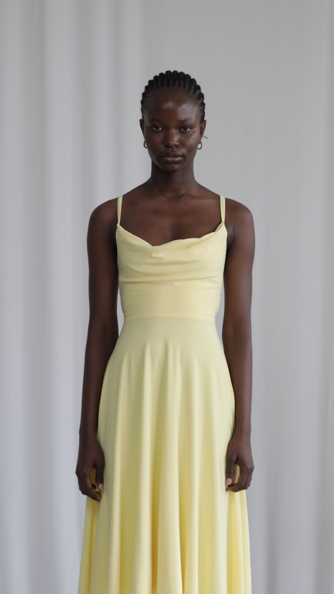 Lulah Drape Maxi Dress