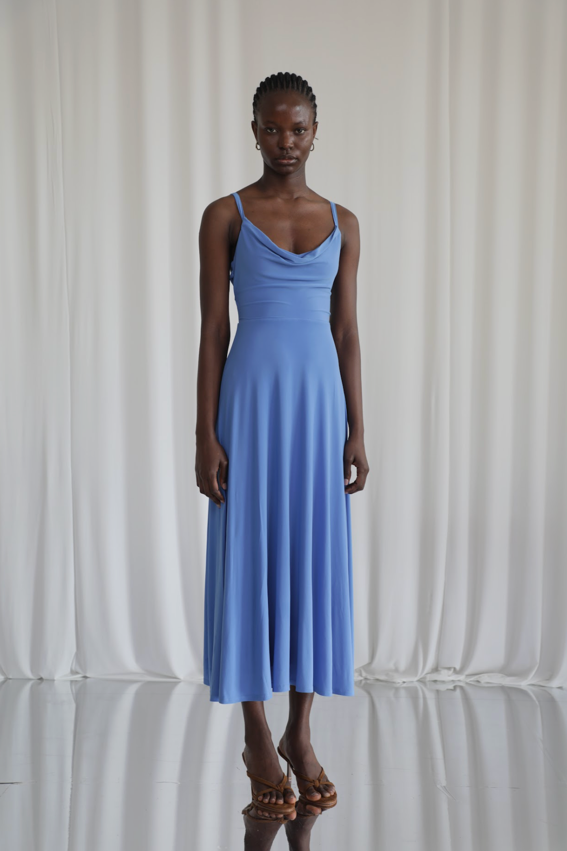 Lulah Drape Maxi Dress