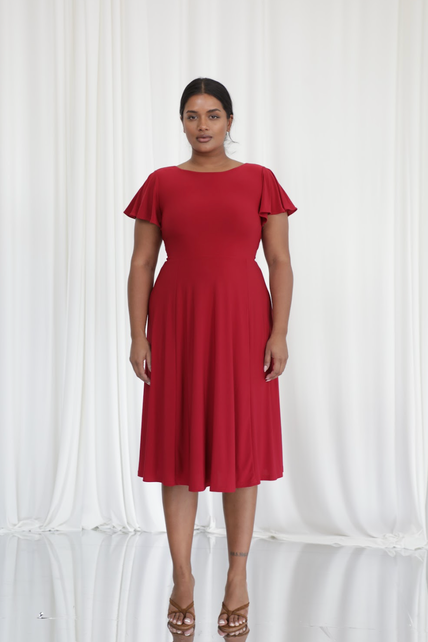Ava Reversible Midi Dress