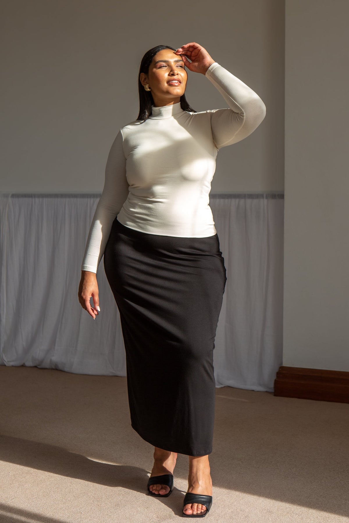 Sloane Column Maxi Skirt