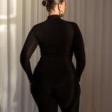 Theo Turtleneck Long Sleeve Top
