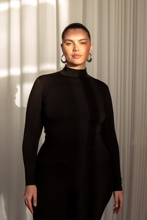 Theo Turtleneck Long Sleeve Top