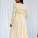 Ballet Wrap Top in Bamboo