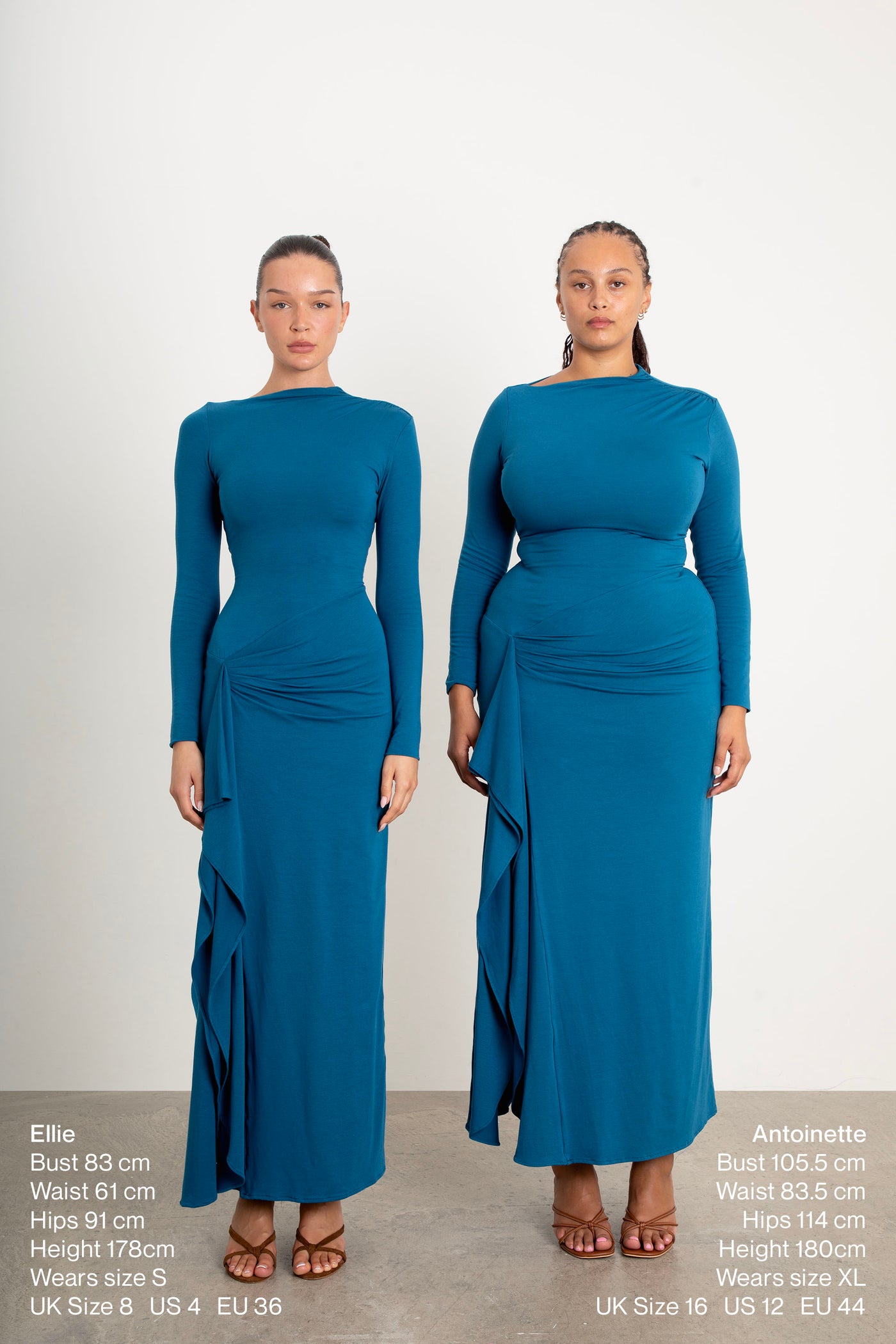 Venus Long Sleeve Maxi Dress