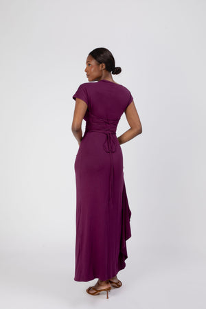 Venus Draped Maxi Dress