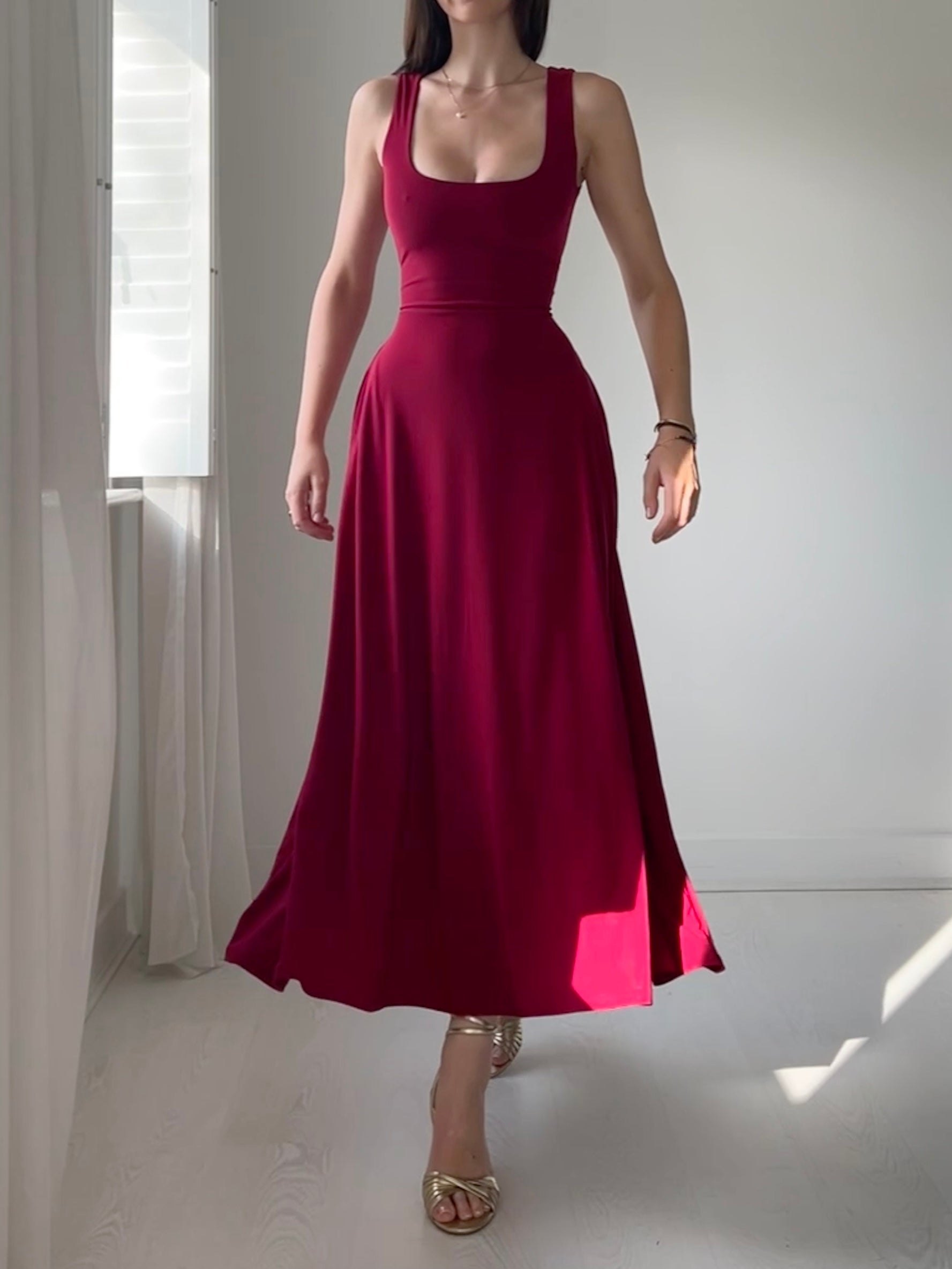 Juni Reversible Maxi Dress – AYM