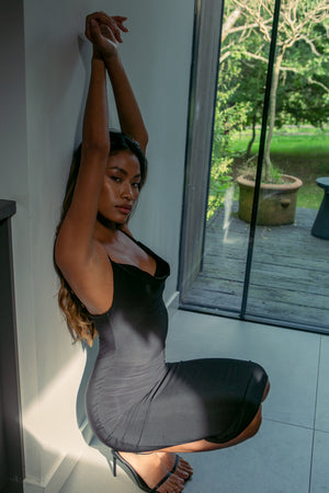 Dorset Drape Dress with Built-In Bra