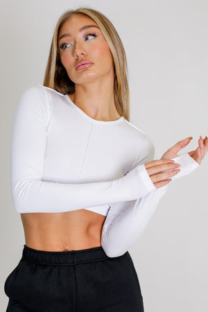 Expose Seam Crop Top