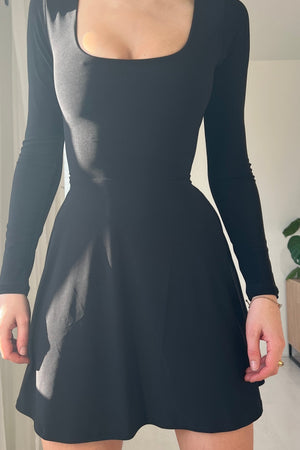 Rene Reversible Mini Dress in Organic Bamboo