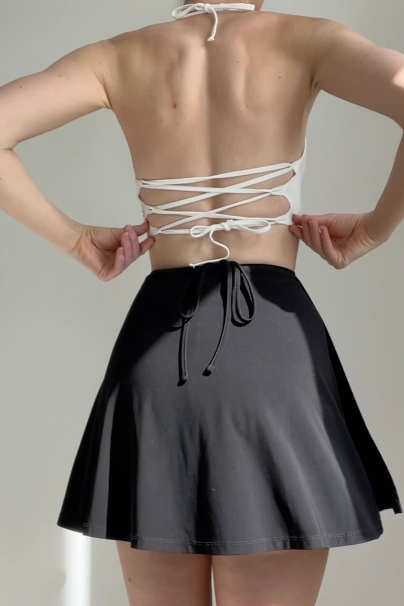 Eve Halterneck Crop Top